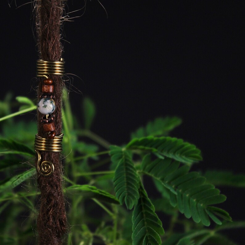 Dread Beads Boho Dread Jewelry Wire Dread Bead Wire Bead Dread Jewelry