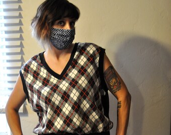 Buy Plaid Sweater Vest Online In India 