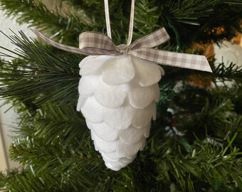 Pinecone Ornament Kit, DIY Christmas Gift, Craft Kit, Fun at Home, For Adults & Kids