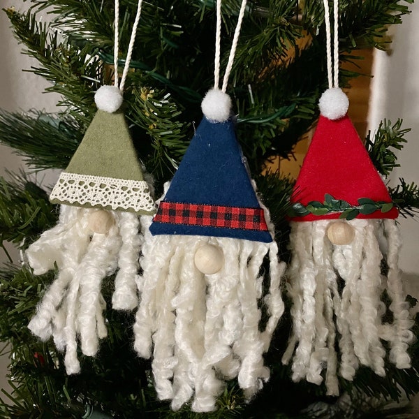 Gnome Ornament Kit, DIY Christmas Gift, Craft Fun at Home, For Adults & Kids,