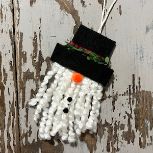 Snowman Gnome Ornament Kit, DIY Christmas Gift, Craft Fun at Home, For Adults & Kids