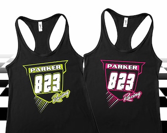 Camiseta de motocross, camiseta sin mangas de motocross, camiseta sin mangas de carreras personalizada, camiseta sin mangas de equipo de boxes, carreras de motos, camiseta de carreras de BMX, carreras de karts,