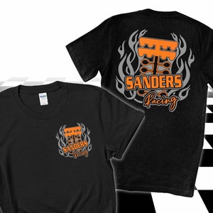 Custom Drag Racing Shirt, Race Mom,  Race Wife Shirt for Race Track, Race Gift, Race Car Birthday, Racing Birthday Party