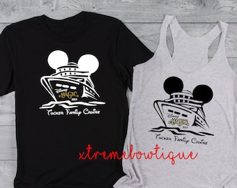 Disney Family Cruise shirts & Disney Iron On