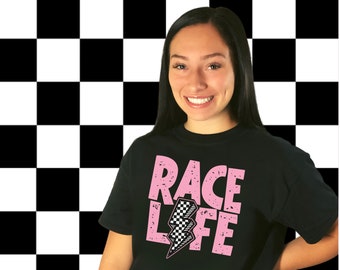 Custom Racing Shirt, Pit Crew, Dirt Track Shirt, Motorcycle Racing, BMX Racing Shirt, Go Kart Racing, MotoCross Racing, Racing Life Shirt