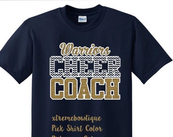 Cheer Coach Shirt / Cheer Shirt / Coach Shirt / Cheer t-shirt / Cheer Tee / Cheerleader Shirt