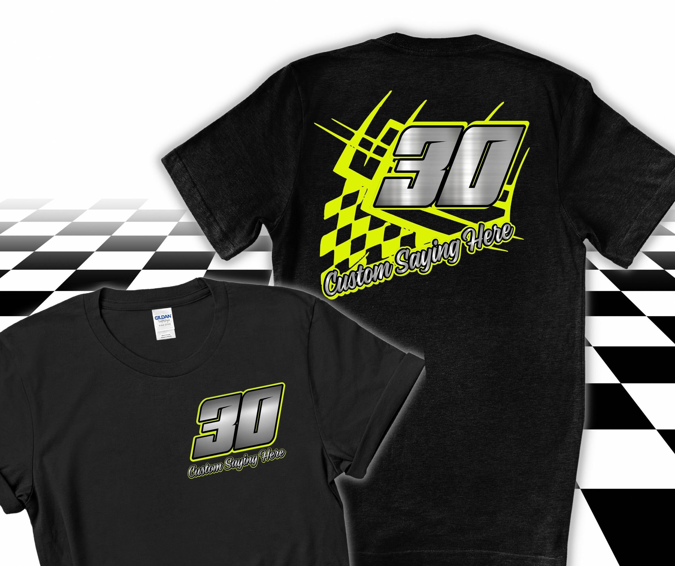 Customizable Racing Shirts Custom Racing Shirt, Pit Crew, Dirt Track Shirt, Motorcycle Racing, BMX ...