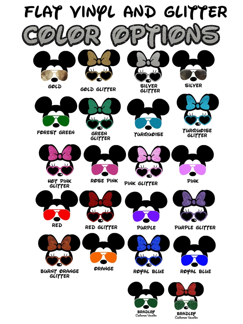 Fast Shipping, Disney Iron on Transfer for Shirts, Disney Decals for Shirts, Disney Transfer, Disney Iron on Vinyl image 6