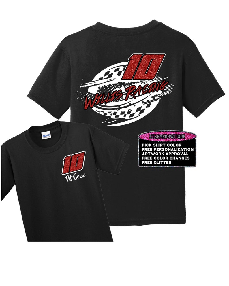 Custom Racing Shirts Pit Crew Racing Shirts Motorcycle - Etsy