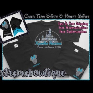 Fast Shipping, Disney Cheer Tank Top,  Disney Cheer Shirt, Disney Team Shirts, Disney Cheer Parent Shirt, Coach Shirt, Director shirt