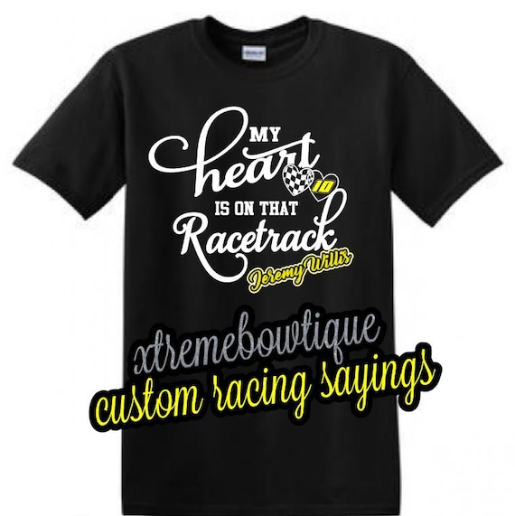 custom made race shirts