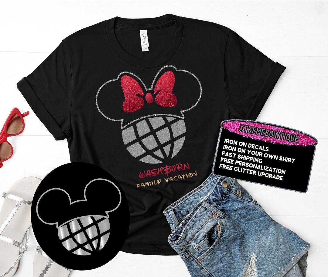 Disney Iron on Transfer for Shirts, Disney Decals for Shirts, Disney