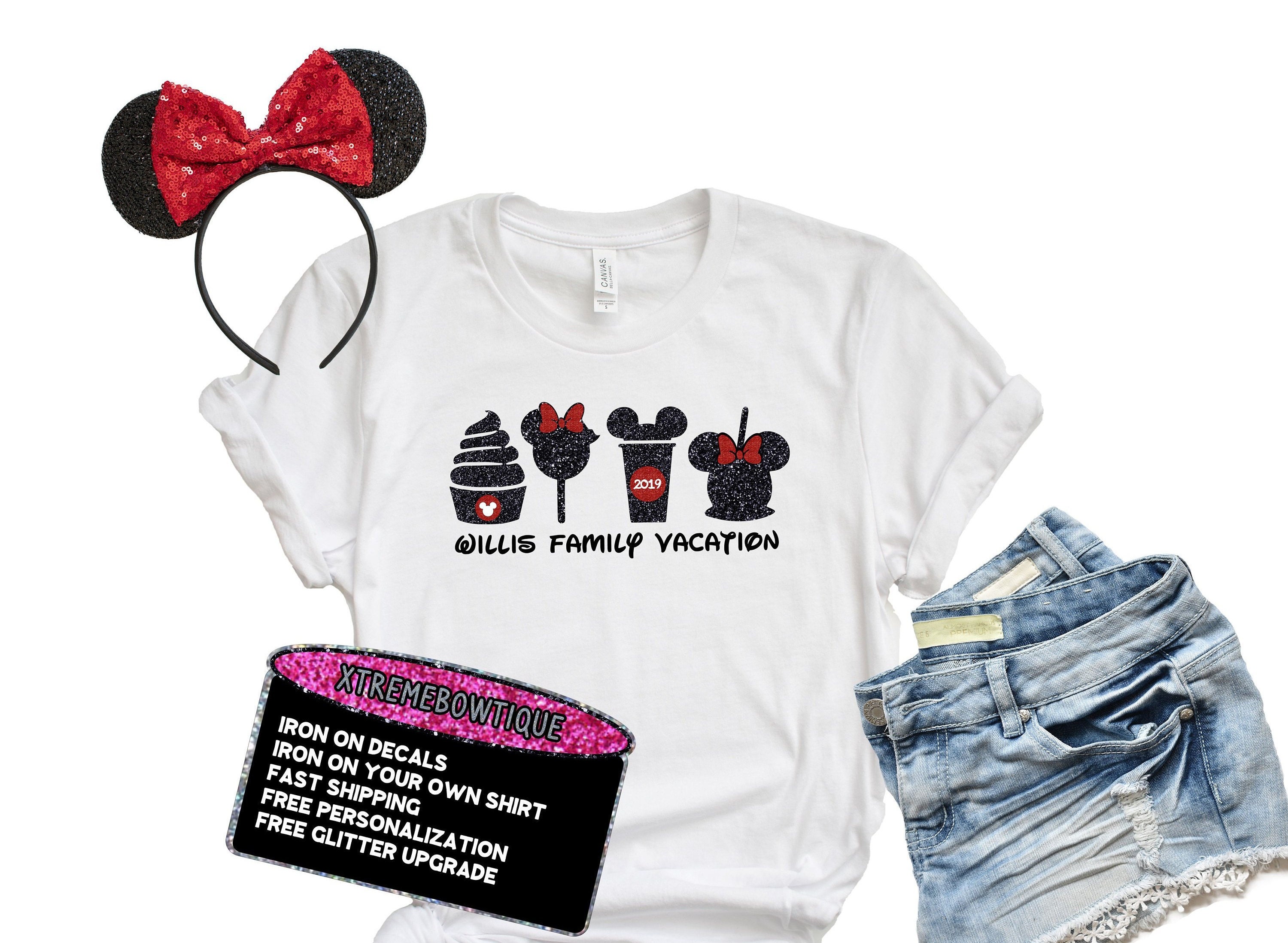 Disney Iron on Transfer for Shirts Disney Decals for Shirts Etsy