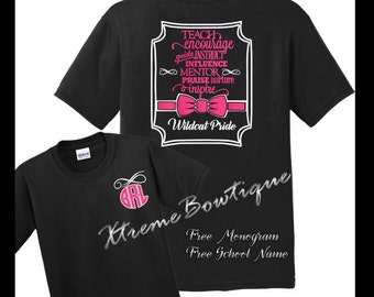 Teacher Shirt, Teacher Shirts, Teacher T-Shirt, Spirit Shirt, School shirt, Spirit Wear - fast shipping