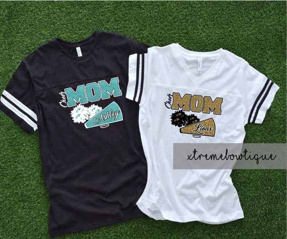 Cheer Shirt, Cheer Mom Shirt, Raglan Cheer shirt, Bling Cheer Shirt, Custom Cheer Shirt, Personalized Cheer Shirt, Cheer Mom Shirts