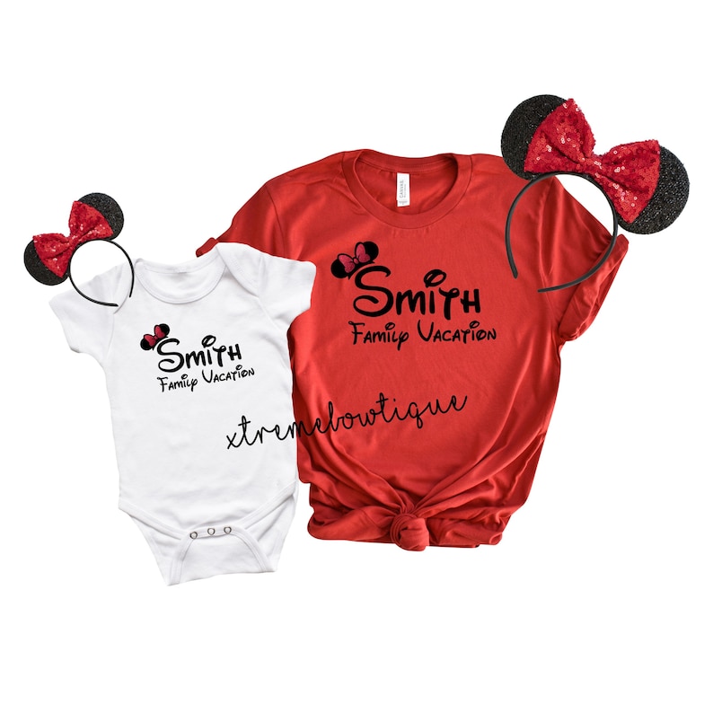 Disney Iron On Transfers & Disney Family shirts for Vacation Etsy