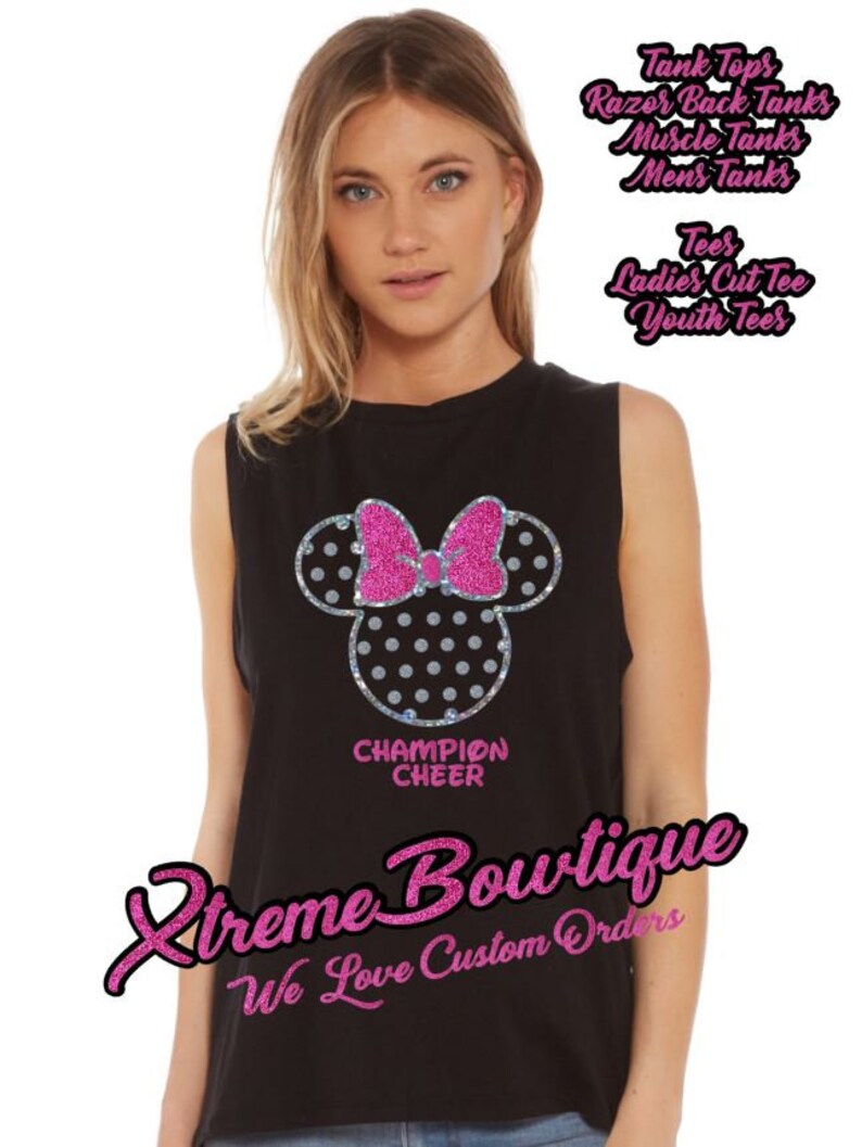 disney cheer shirts