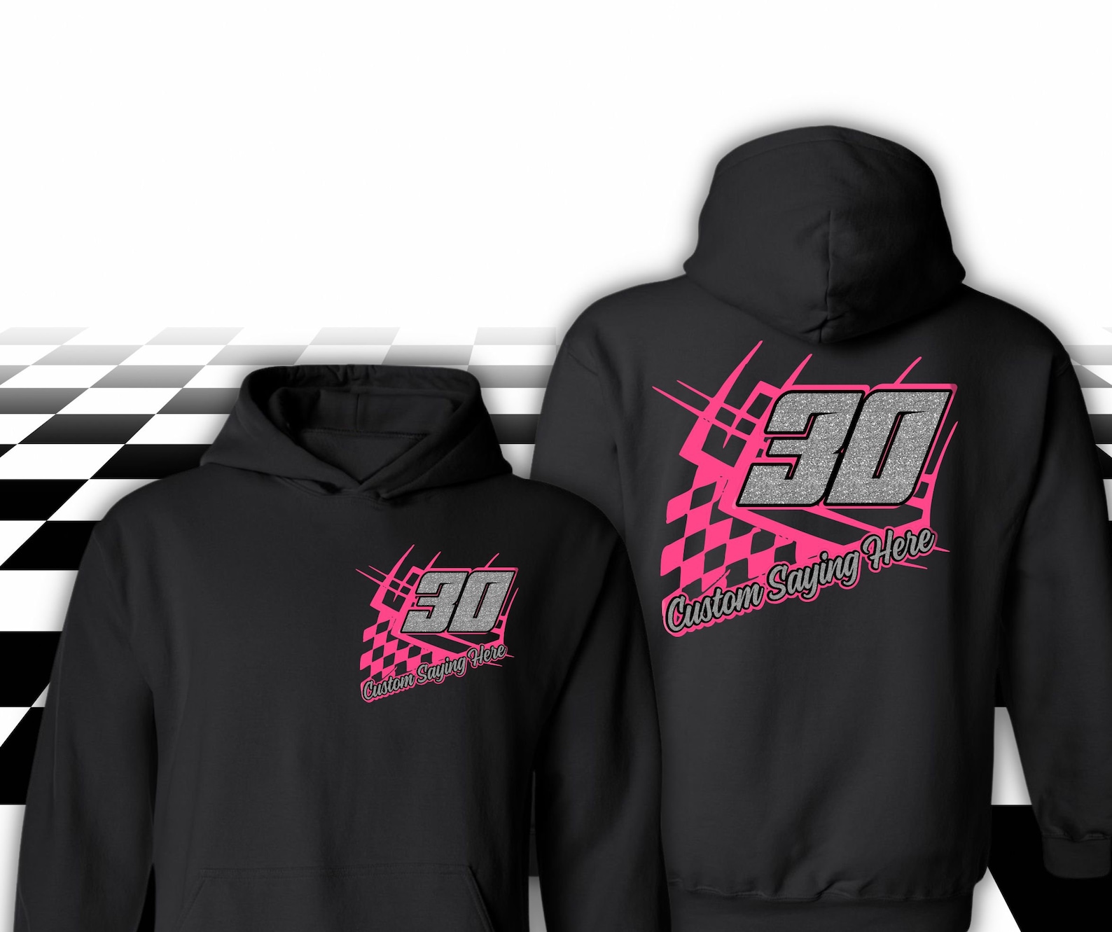Racing Hoodie Custom Racing Sweatshirt for Dirt Track Racing Etsy