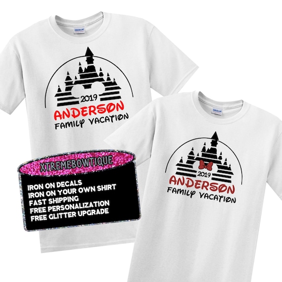 Fast Shipping, Disney Iron on Transfer for Shirts, Disney Decals for Shirts, Disney Transfer,  Disney Iron on Vinyl