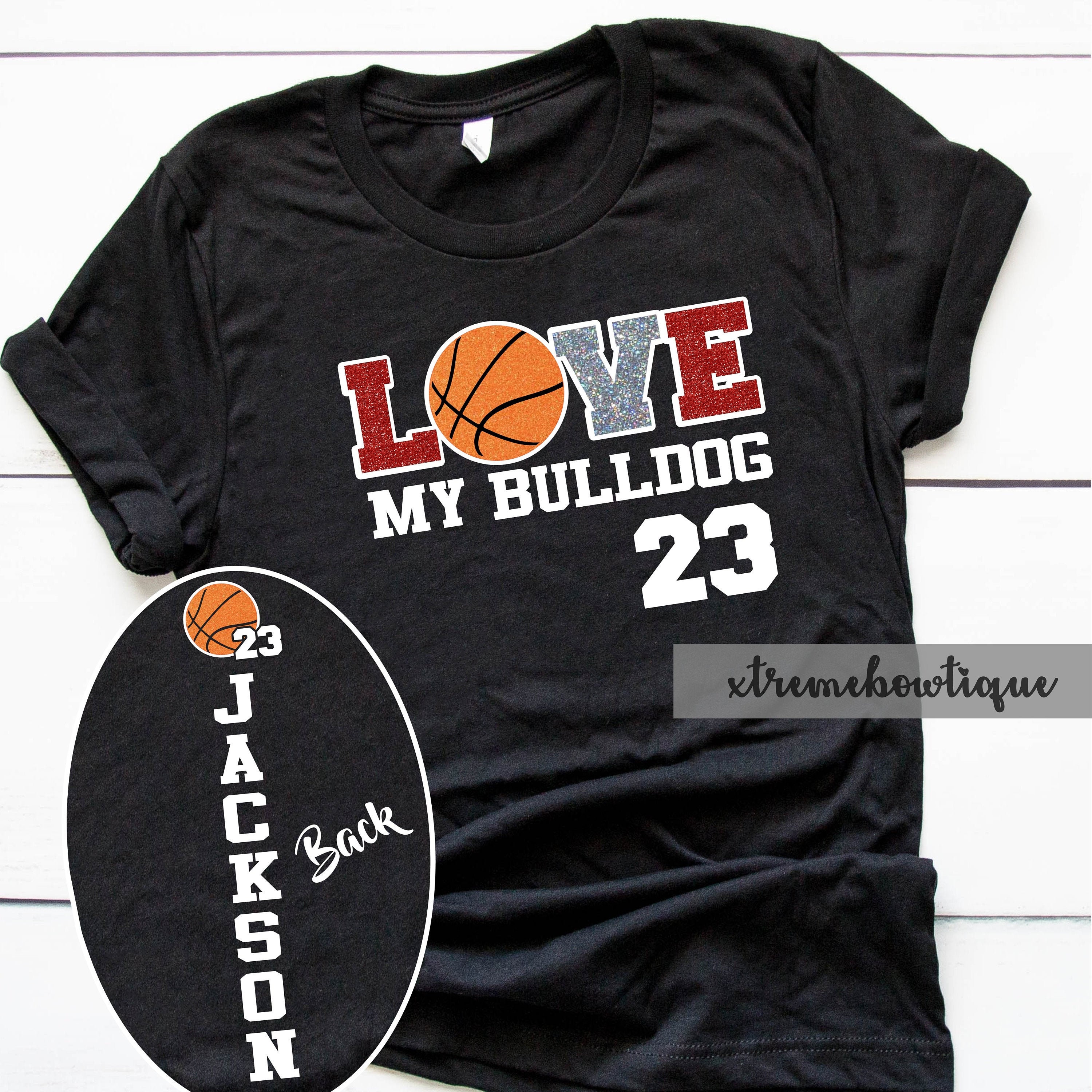 glitter basketball shirt