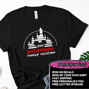 Fast Shipping, Disney Iron on Transfer for Shirts, Disney Decals for Shirts, Disney Transfer, Disney Iron on Vinyl image 3
