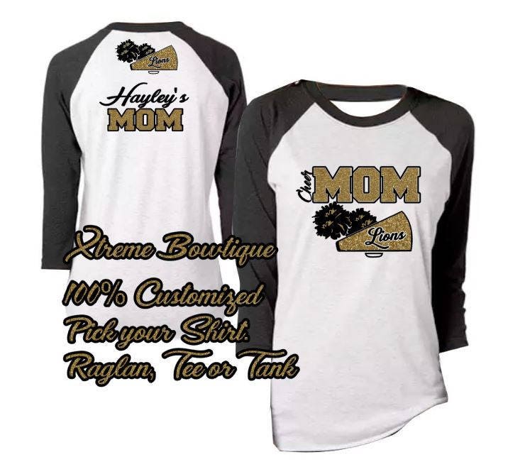 Custom Cheer Mom Shirt Cheer Mom TShirt Cheer Mom Shirt | Etsy