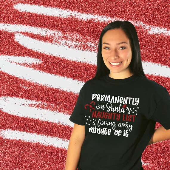 Funny Christmas shirt Christmas tee Iron On Transfer Etsy