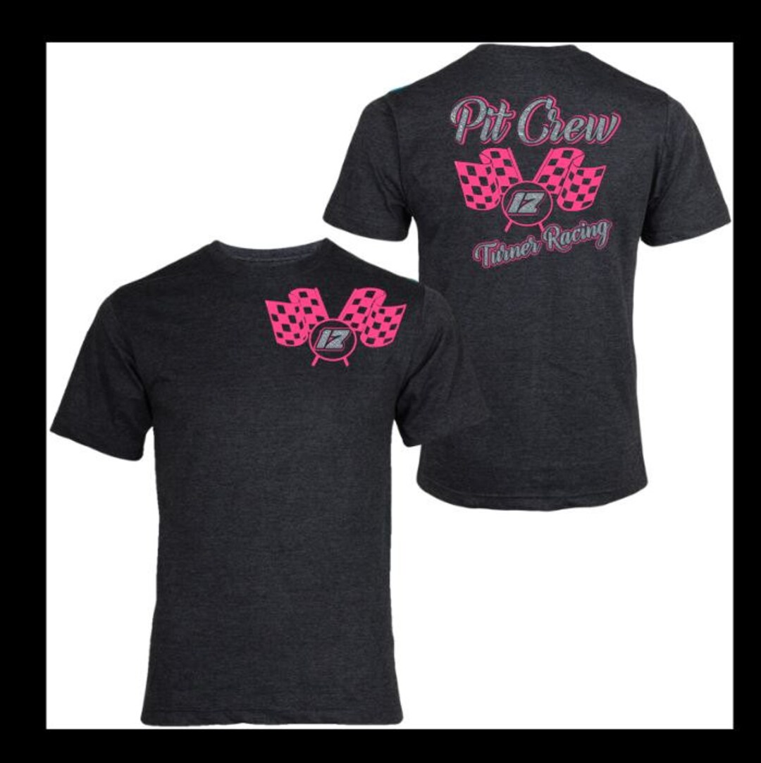 Custom Racing Shirt, Pit Crew, Dirt Track Shirt, Motorcycle Racing, BMX