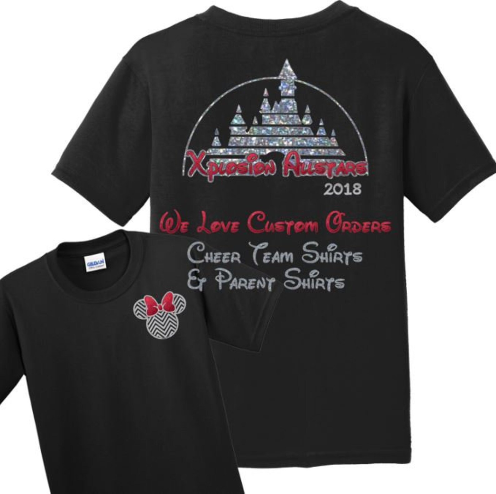Disney Cheer Shirt Disney Cheer Shirts Disney Cheer Gift Etsy
