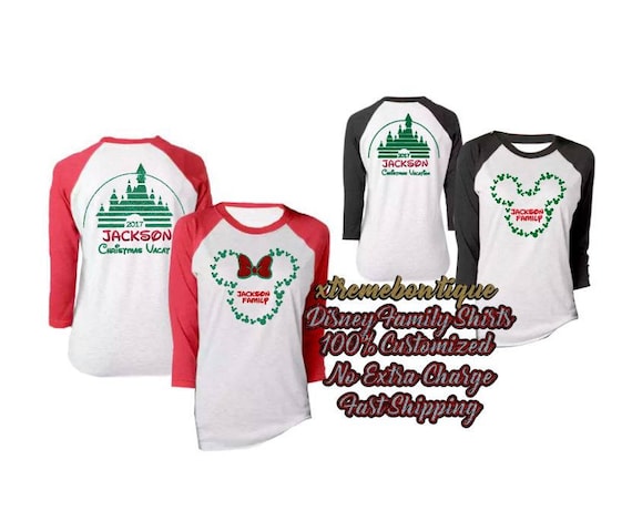Disney Christmas Shirt, Family Disney Shirt,  Iron on Transfer for Shirts, Disney Decals for Shirts, Disney Transfer