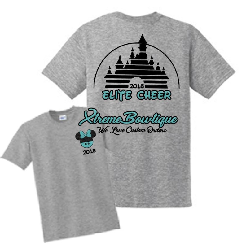 Disney Cheerleader Disney Cheer Shirt Disney Cheer shirts Fast Shipping Disney Cheer Gift Disney Cheer