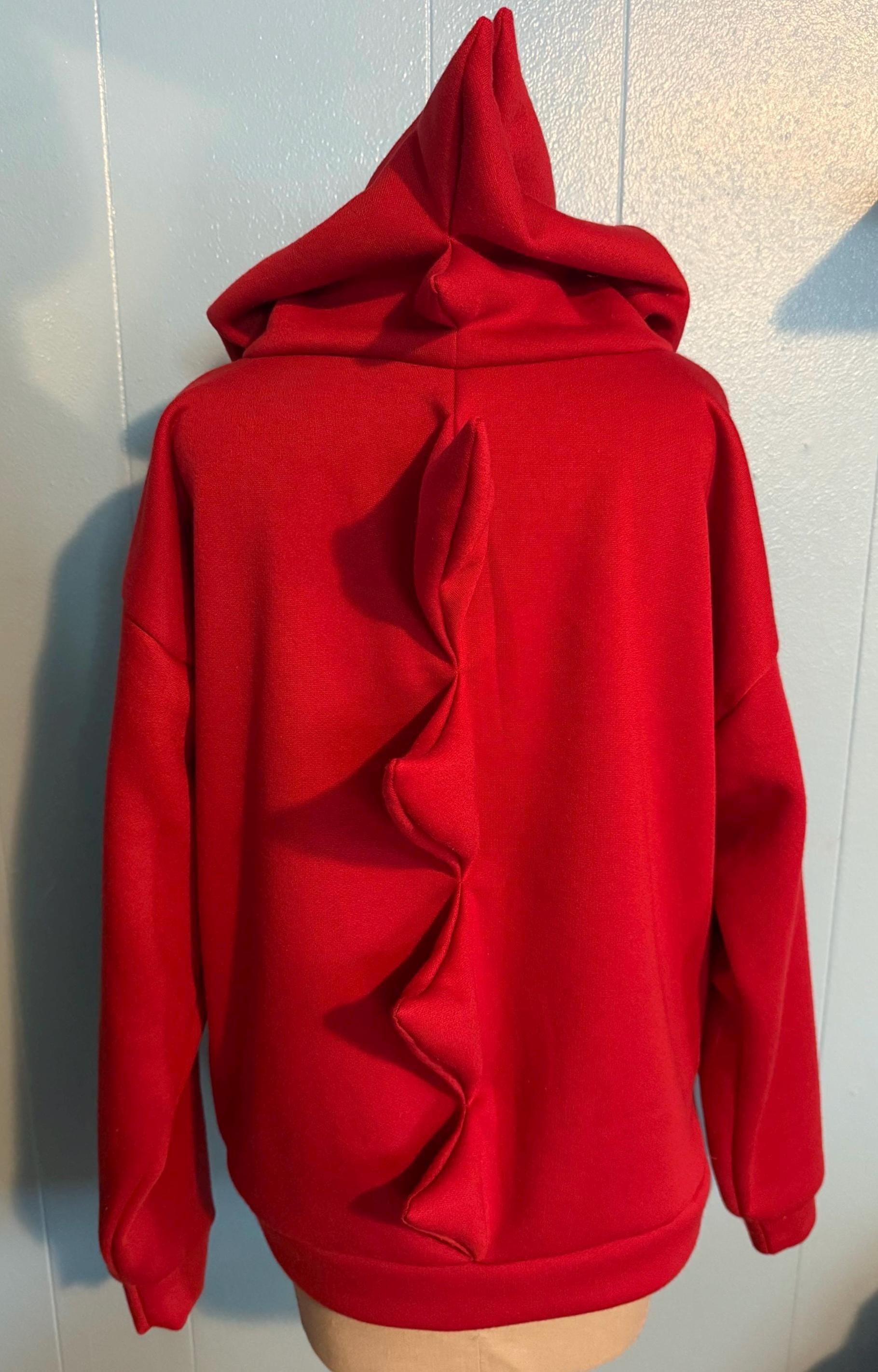 Dragon Hoodie With Spikes 100% Handmade - Etsy