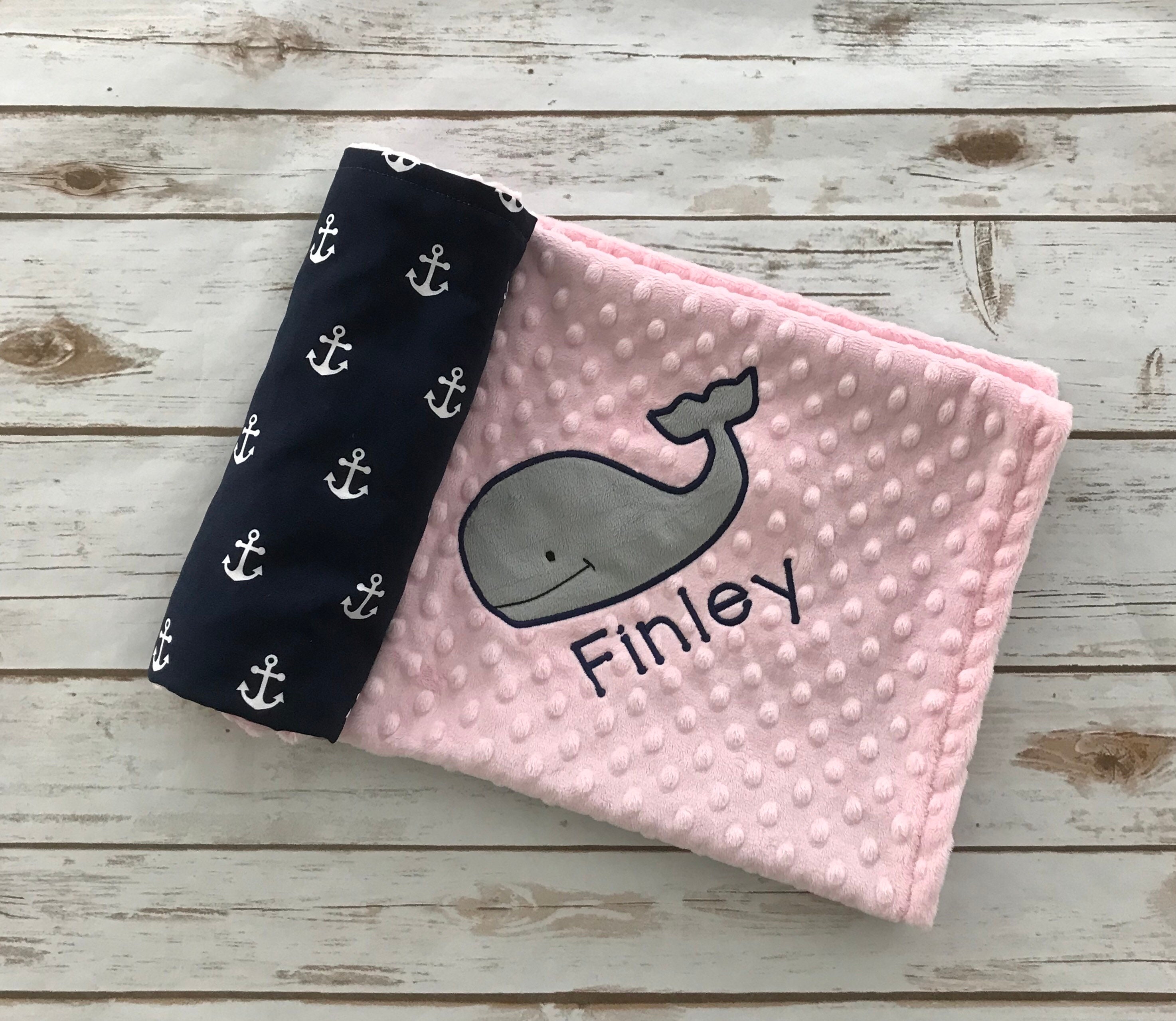 Personalize Minky Baby Blanket Or Lovey Anchor Minky Blanket Personalize Minky Baby Blanket Or Lovey Anchor Minky Blanket