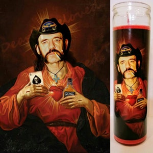 Saint of Spades, Prayer Candle, Lemmy, metal