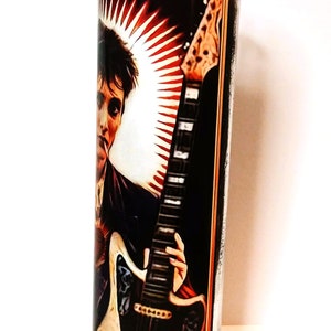 Saint Rowland S Howard Prayer Candle, Post Punk, Music, Patron Saint of the Gloriously Gloomy image 4