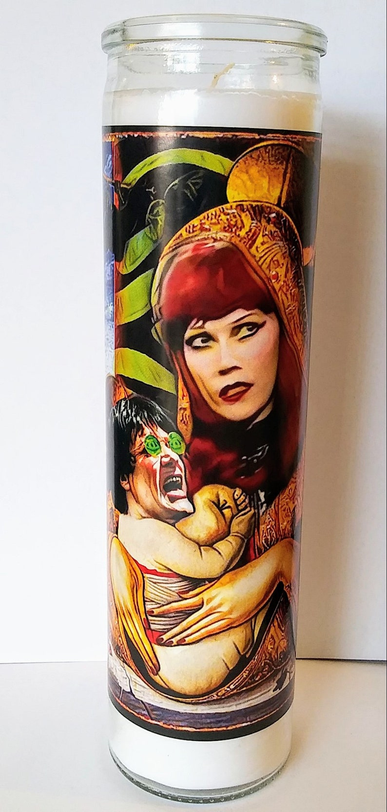 Our Lady and Lord of the Cramps Prayer Candle Lux and Ivy image 2