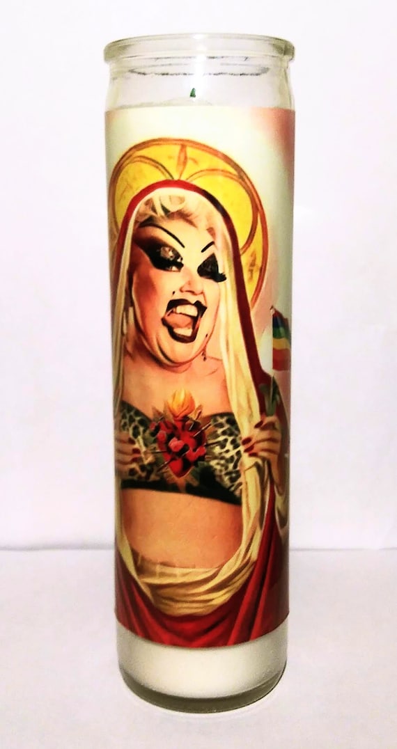 Saint Divine Drag Queen Prayer Candle