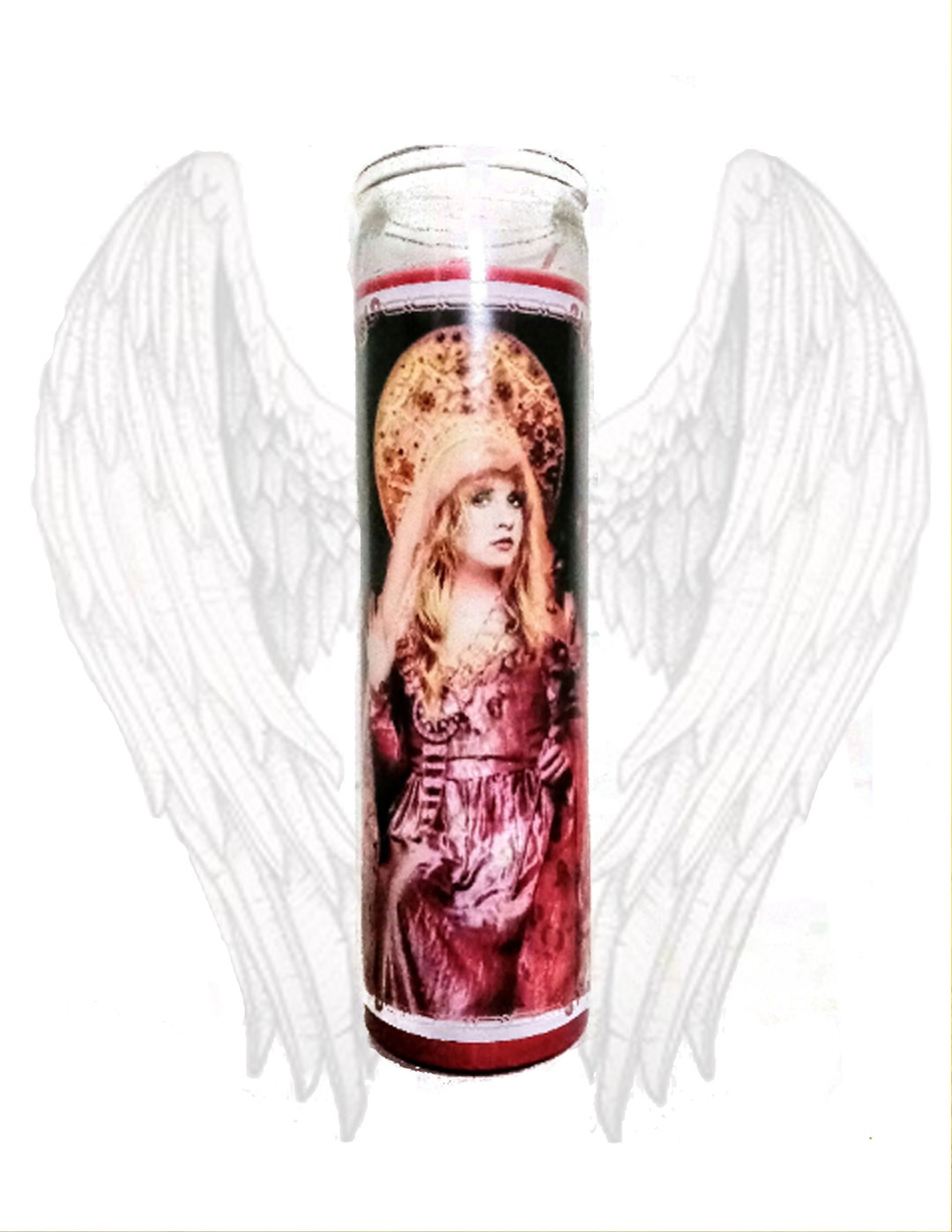 Saint Stevie of Twirl Prayer Candle, Altar, Music, Fan Art, High
