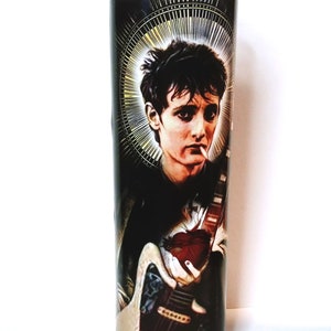 Saint Rowland S Howard Prayer Candle, Post Punk, Music, Patron Saint of the Gloriously Gloomy image 3