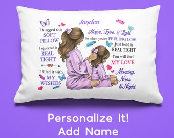 Daughter pillowcase | Etsy daughter love mom pillow case