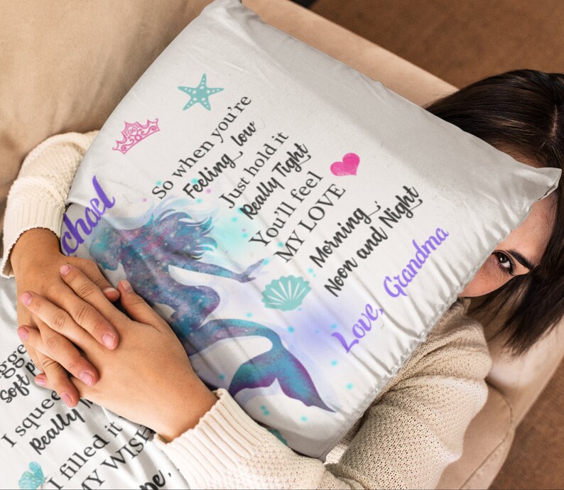 Personalized Custom Pillowcase Gift For From Mom Daughter Etsy