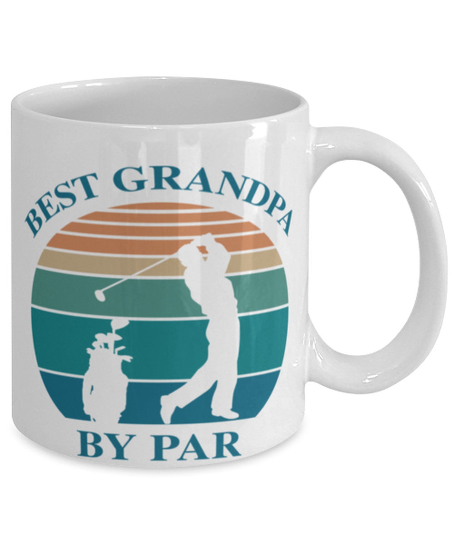 Funny Granddad Grandpa Mug Gift For Golfers Golf Lover Etsy