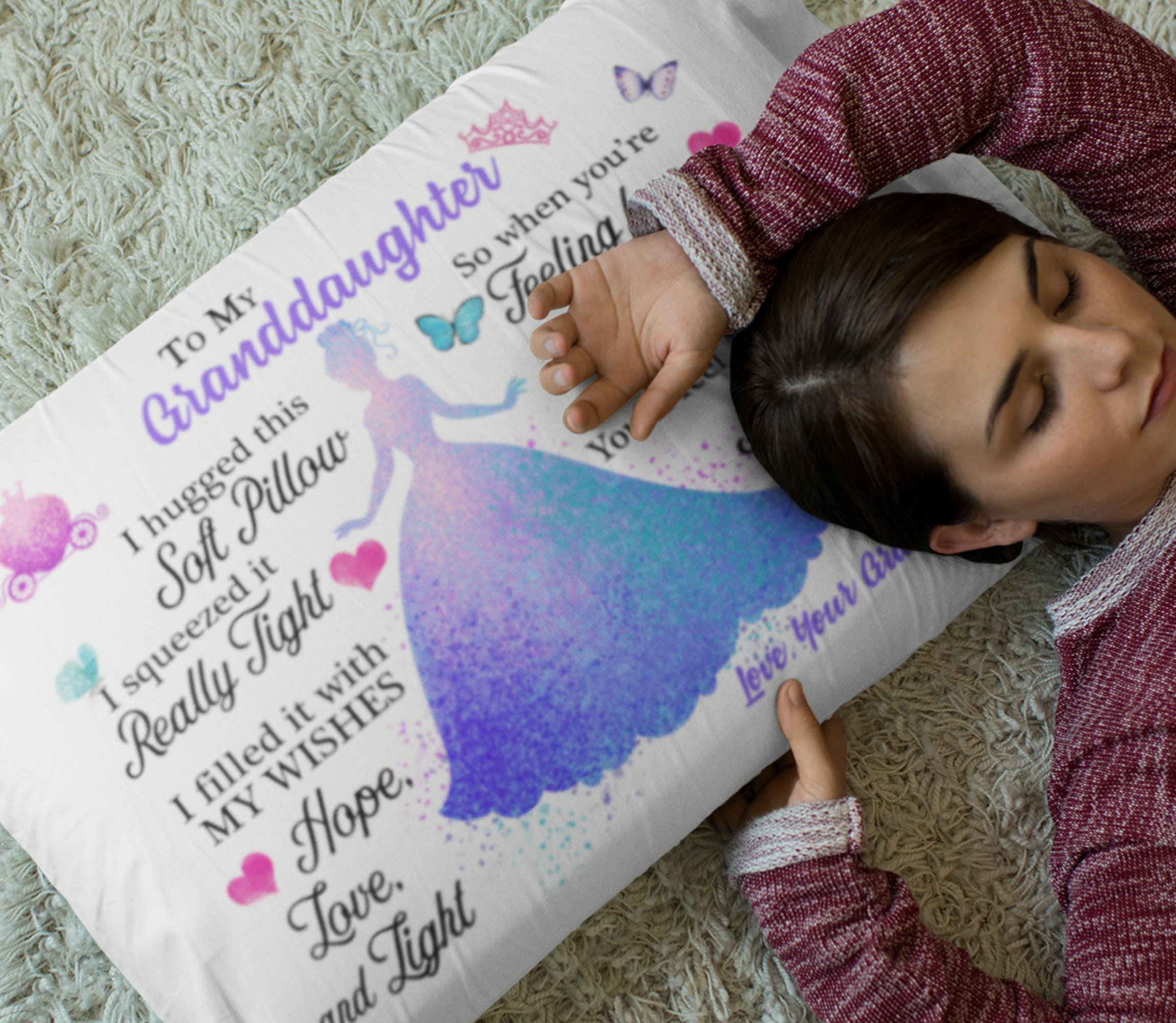 Gift for Granddaughter Princess Pillowcase Gift From Etsy