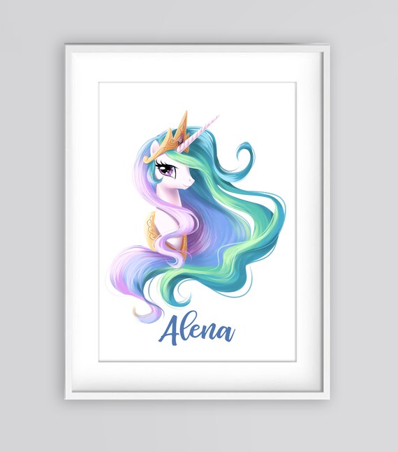 Prints Digital Prints Printable Instant Download DIY Whimsical Unicorn ...