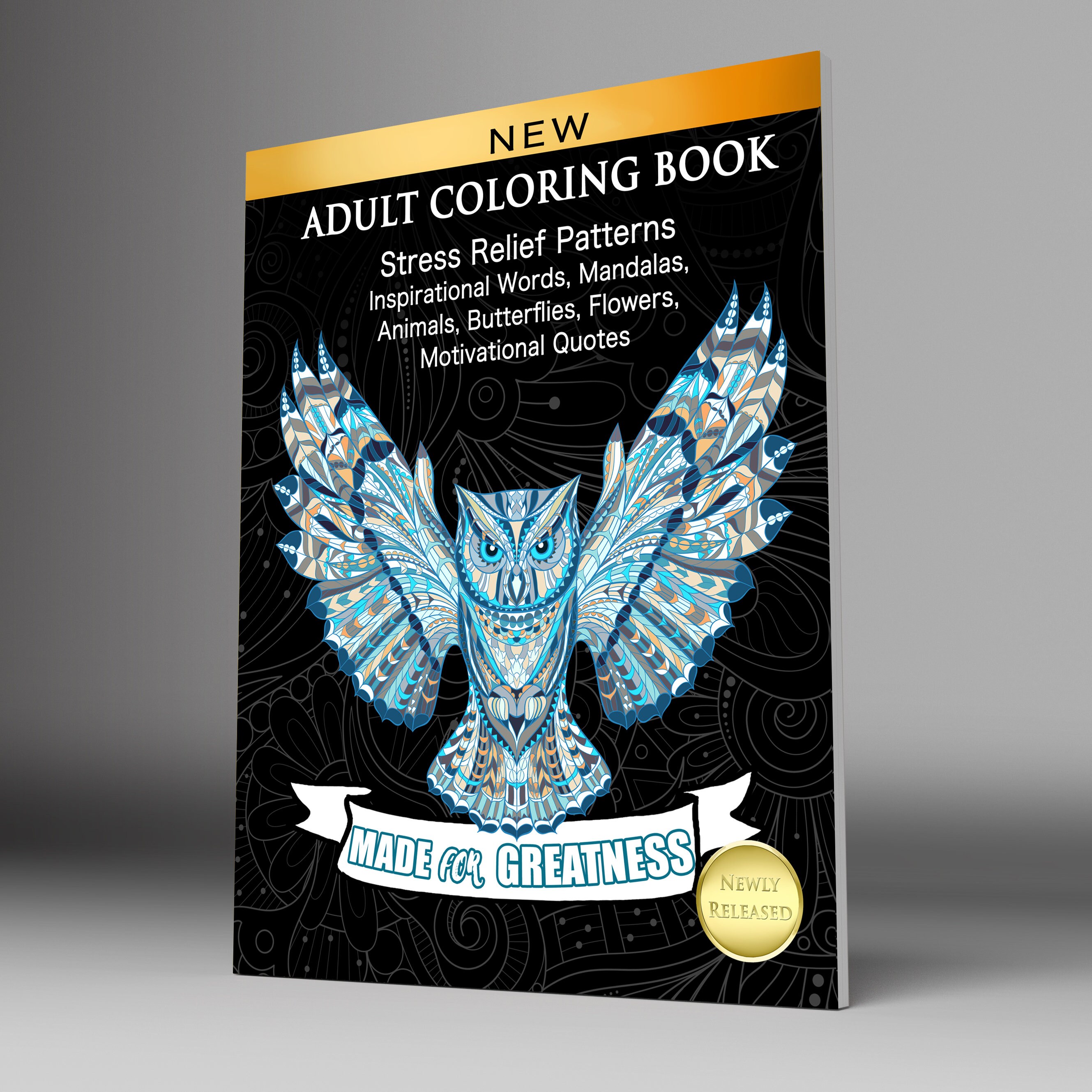 Download Printable Coloring Pages Adult Coloring Book Digital Download Etsy