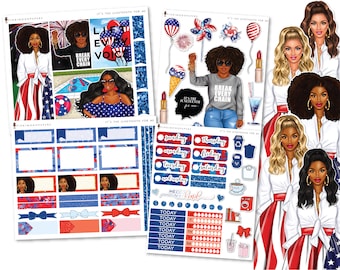 Es ist der Juniteenth für mich - Planer Sticker Kit | Diverse Optionen angeboten | Juni Aufkleber
