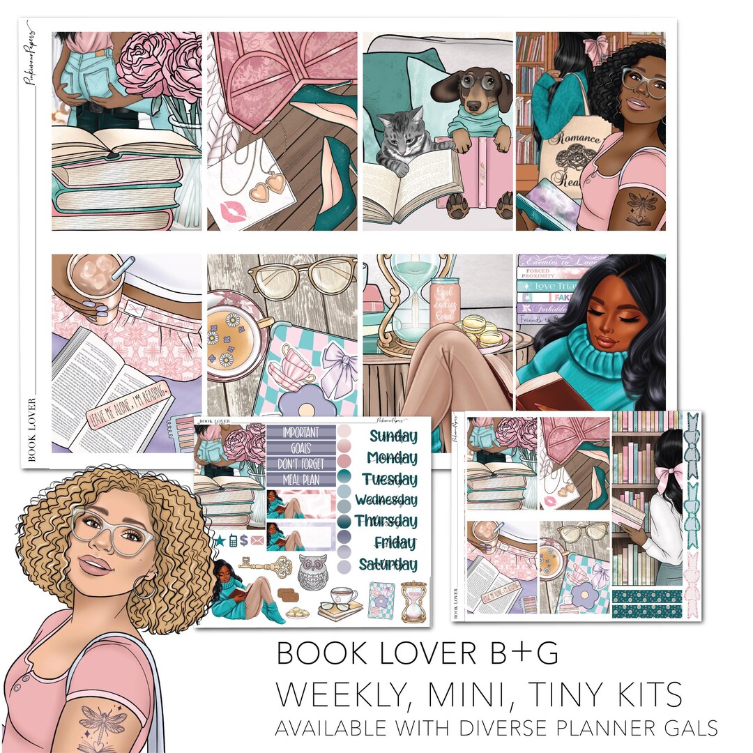 Planner Sticker Kit With Weekly, Mini & Tiny Options for Erin Condren ...