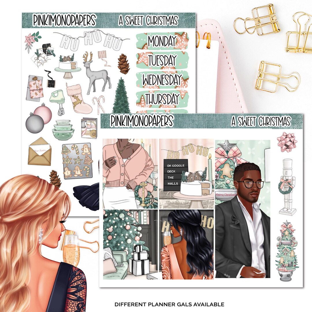 Mini Sticker Kit - Sweet Christmas - Planner Sticker Kit | Diverse ...