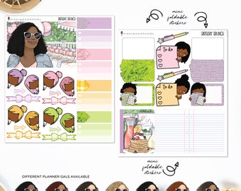 Birthday Brunch - Add-On Sticker Kits | Planner Sticker Kit