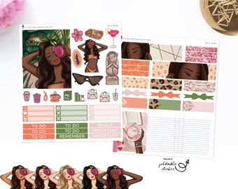 Bali Babe - Add-On Sticker Kits | Planner Sticker Kit